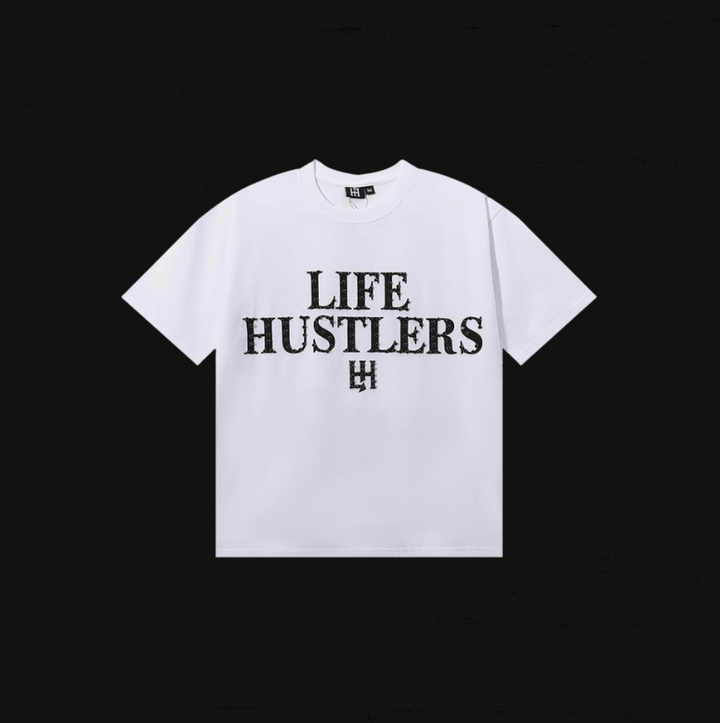 Life Hustlers “Basic” Tee [White]