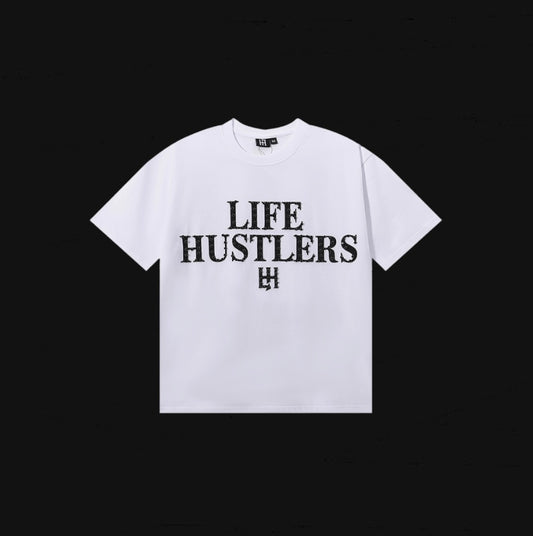 Life Hustlers “Basic” Tee [White]