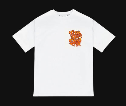 Trapstar On Smoke 2.1 Tee White/Orange