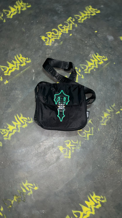 Trapstar Irongate Crossbody Sling bag B/Green