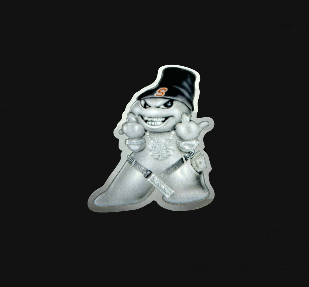 Supreme Snowman Sticker