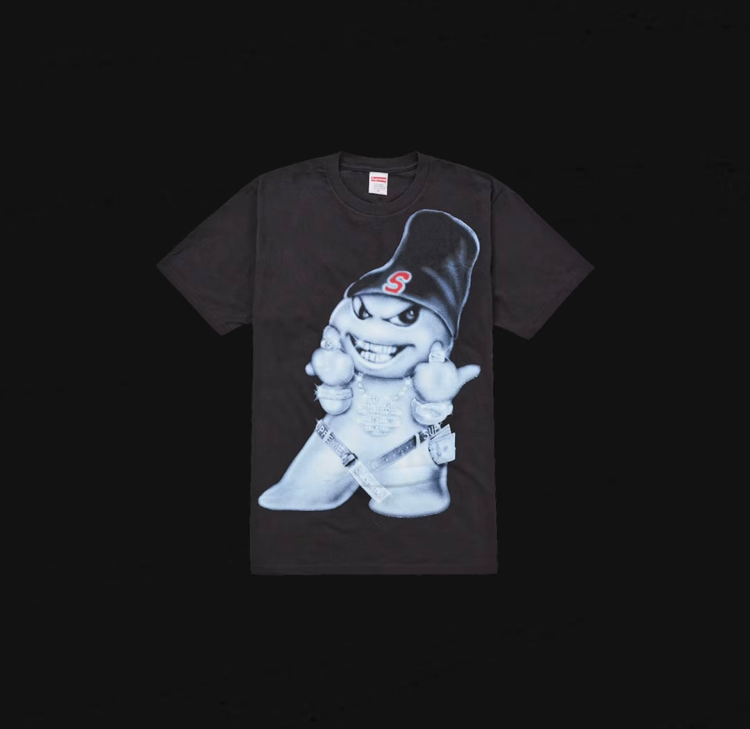 Supreme Snowman Tee Black