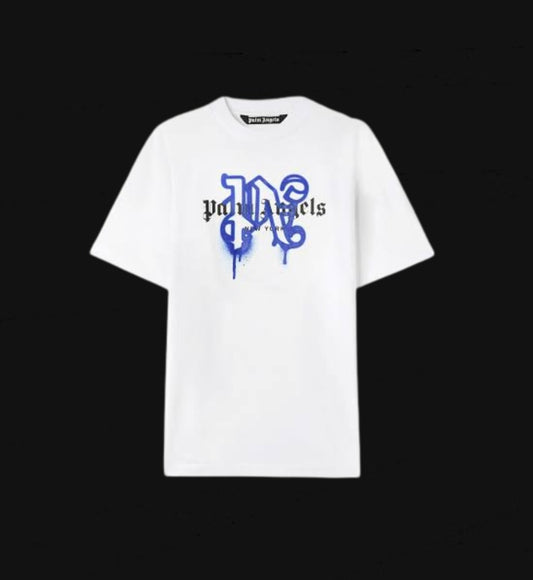 Palm Angels New York Monogram Tee (White)