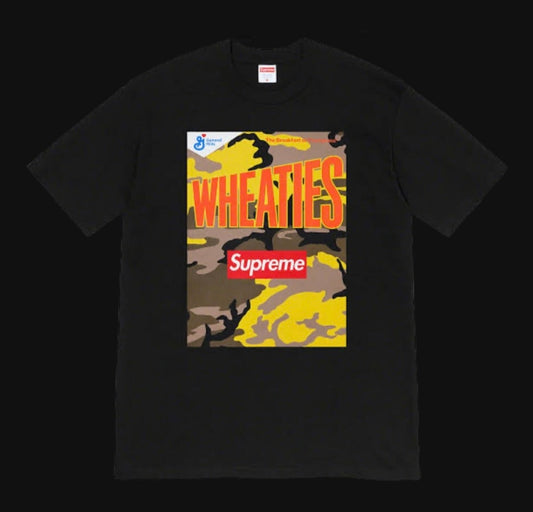 SUPREME Wheaties Tee Black