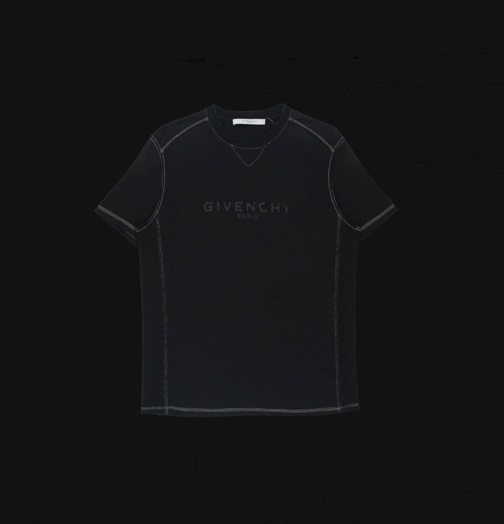 Givenchy Ribbed Vintage Logo Tee