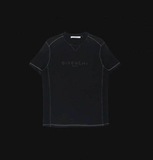 Givenchy Ribbed Vintage Logo Tee