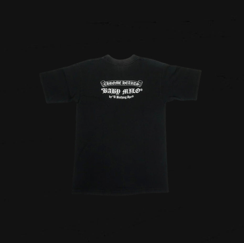 Chrome Hearts x BAPE Baby Milo Tee